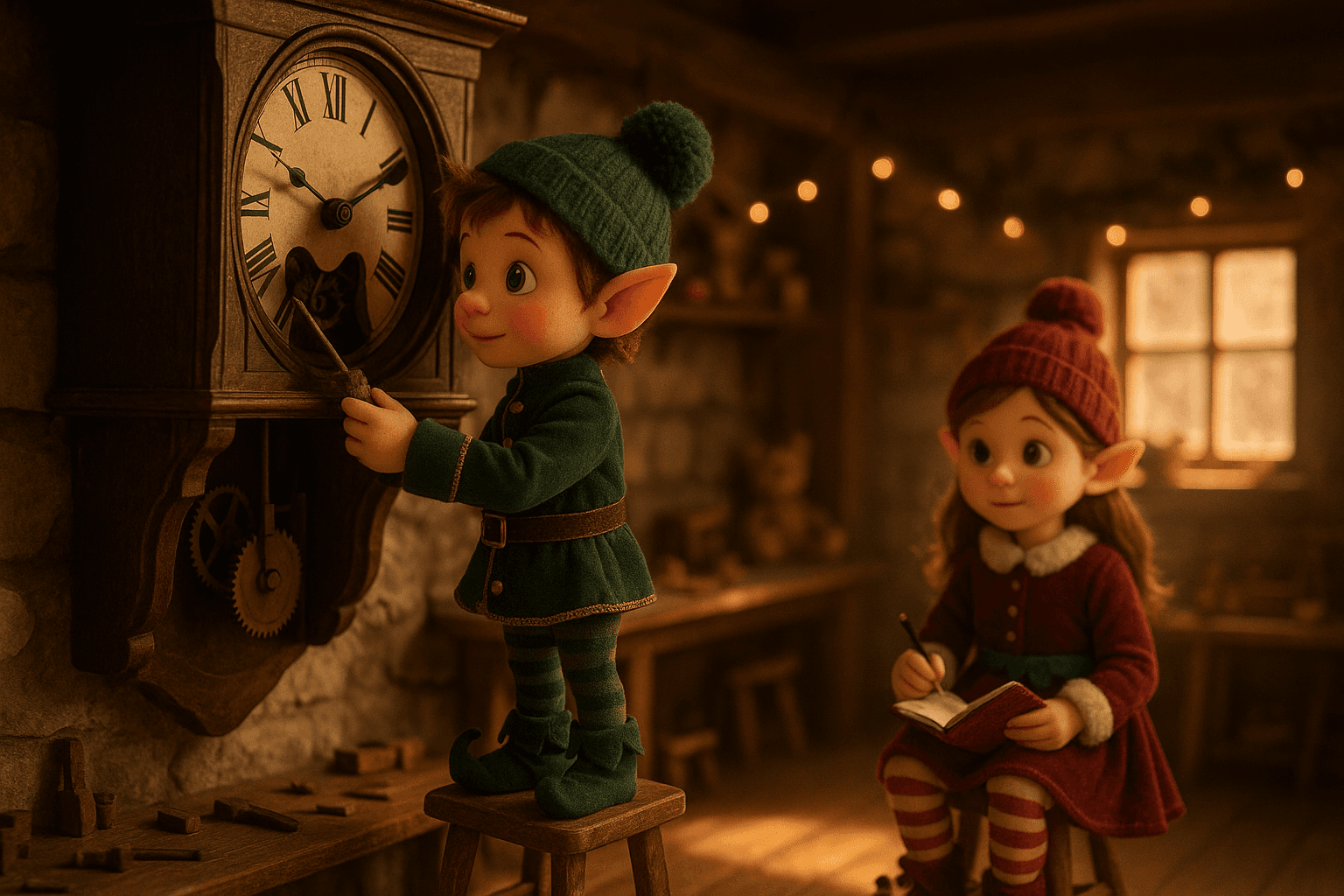 L'horloge réveillée