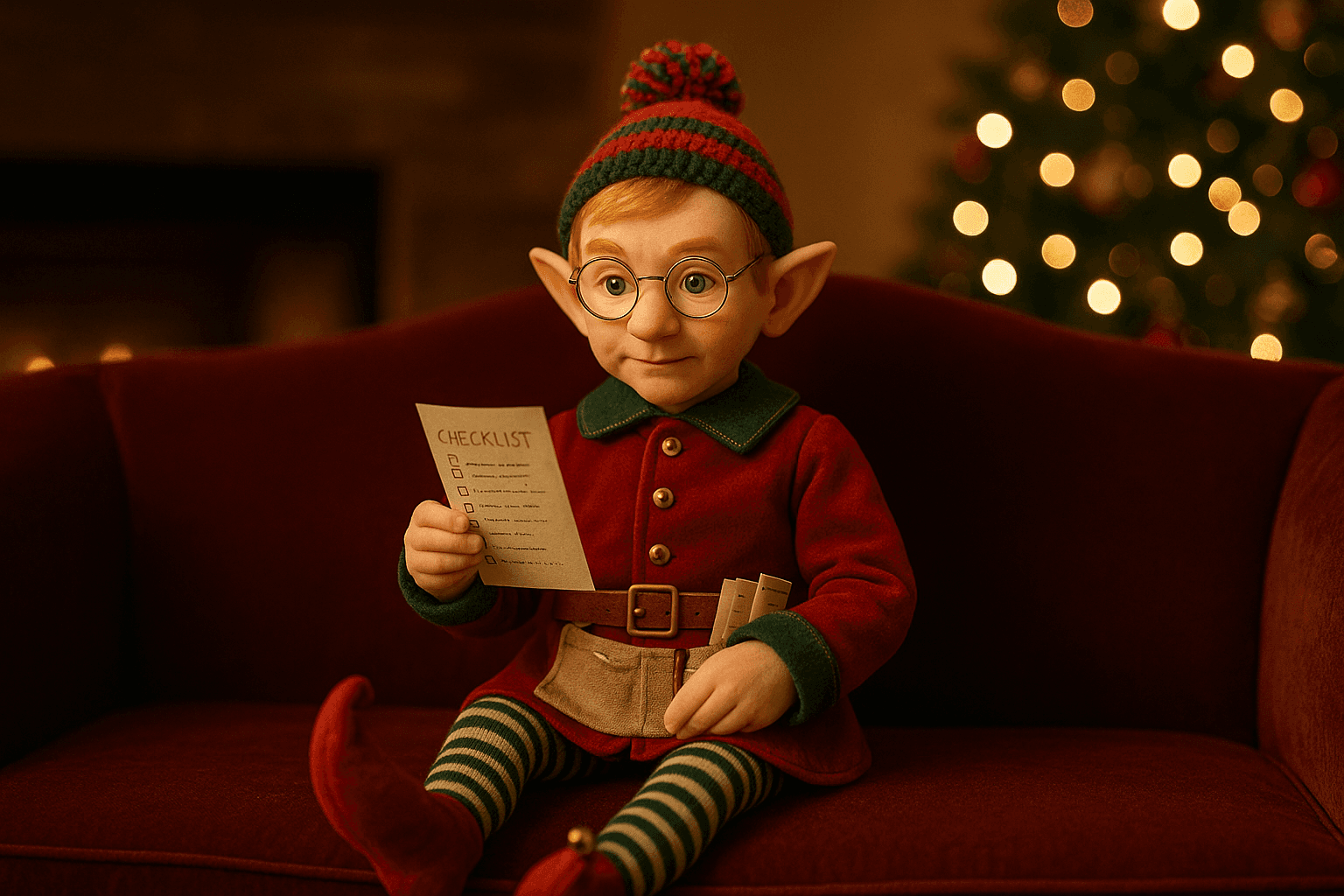 Gustave sur le canapé de l'atelier