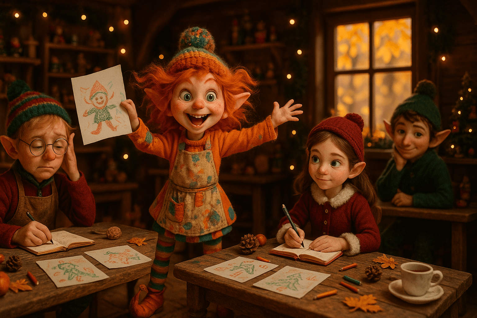 Illustration pour Les inventions de Noisette